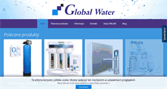 Desktop Screenshot of globalwater.pl